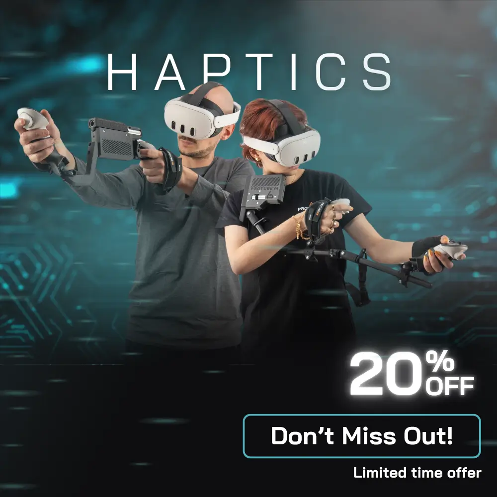 20% off ultimate vr haptic gunstock quest 3